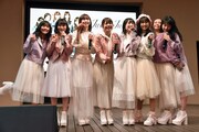 Juice=Juice「微炭酸 / ポツリと / Good bye & Good luck!」発売記念イベントの様子。