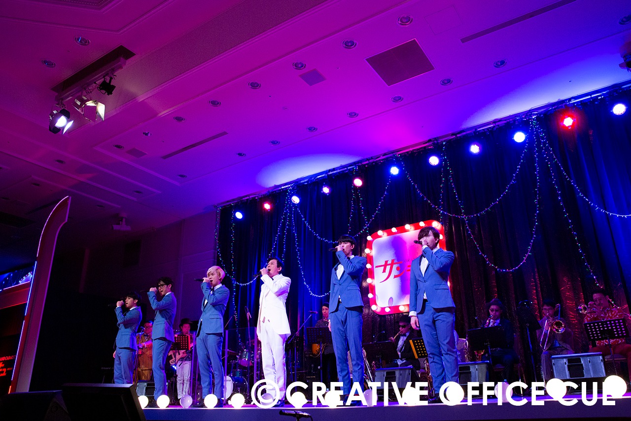 「ThankCUE FANMEETING 2018」の様子。