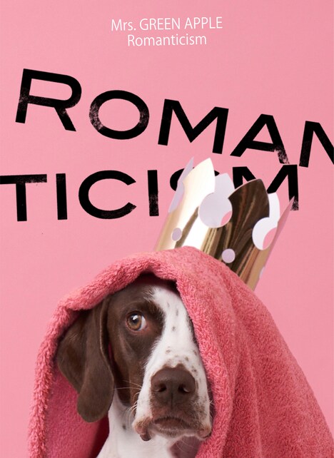 Mrs. GREEN APPLE「ロマンチシズム」ドッグ盤ジャケット