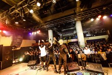 リアクション ザ ブッタ「リアクション ザ ブッタTour2018～Mini Album『Single Focus』 Release Tour～」最終公演の様子。（撮影：白石達也）