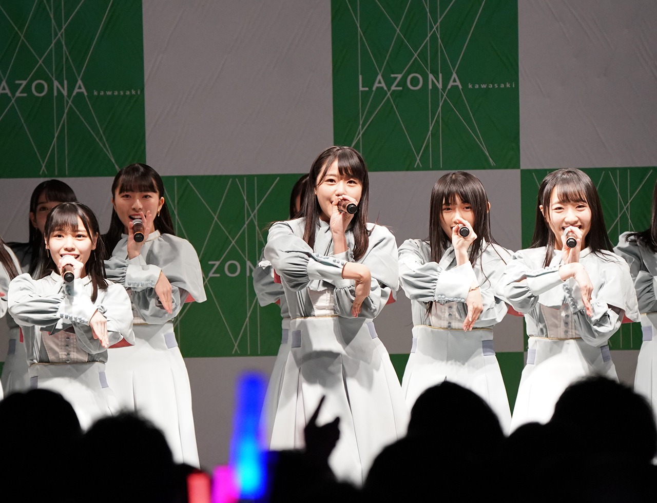 STU48「風を待つ」リリース記念イベントの様子。(c)STU48