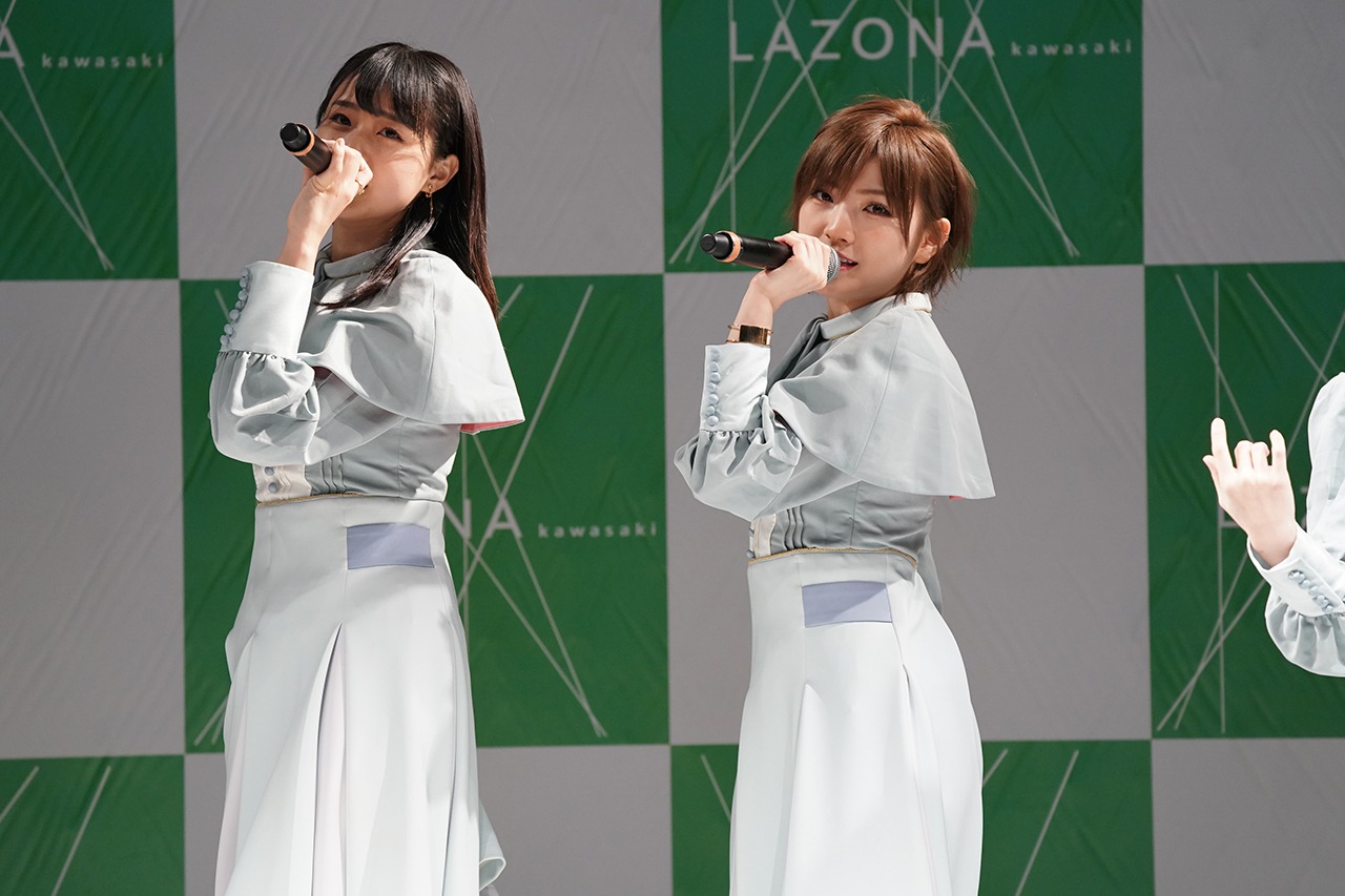 STU48「風を待つ」リリース記念イベントの様子。(c)STU48
