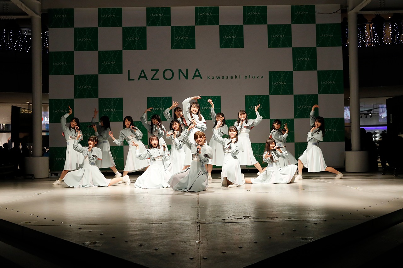 STU48「風を待つ」リリース記念イベントの様子。(c)STU48