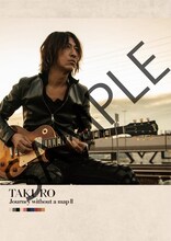 TAKURO「Journey without a map II」購入者「オリジナル“Journey”ノート」デザイン