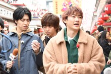 左からタカシ、リョウガ、ユーキ。