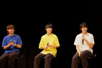 左からカイ、ユースケ、タカシ。