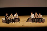 「車庫会」の様子。