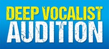 「DEEP VOCALIST AUDITION」ロゴ