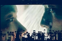 サカナクション「SAKANAQUARIUM2018-2019 “魚図鑑ゼミナール” EX THEATER ROPPONGI 5th ANNIVERSARY」の様子。（撮影：横山マサト）