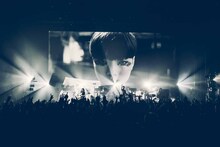 サカナクション「SAKANAQUARIUM2018-2019 “魚図鑑ゼミナール” EX THEATER ROPPONGI 5th ANNIVERSARY」の様子。（撮影：横山マサト）