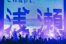 サカナクション「SAKANAQUARIUM2018-2019 “魚図鑑ゼミナール” EX THEATER ROPPONGI 5th ANNIVERSARY」の様子。（撮影：横山マサト）