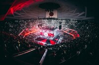 amazarashi「朗読演奏実験空間“新言語秩序”」の様子。