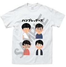 ハンブレッダーズ×みふねたかしのコラボTシャツ。