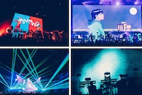 サカナクション「SAKANAQUARIUM2018-2019 “魚図鑑ゼミナール” EX THEATER ROPPONGI 5th ANNIVERSARY」の様子。（撮影：横山マサト）