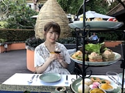 TBS系「世界ふしぎ発見!」2019年3月2日放送回よりミステリーハンターに初挑戦する秋元真夏。(c)TBS