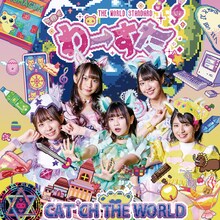 わーすた「CAT'CH THE WORLD」CD＋Blu-ray盤ジャッケット