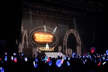 柏木由紀「柏木由紀 2nd Tour 寝ても覚めてもゆきりんワールド ～あなたを夢中にさせちゃうぞっ▽～」東京・Zepp Tokyo公演の様子。（撮影：岡野慶）