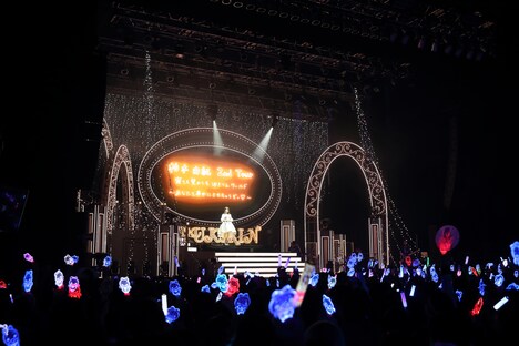 柏木由紀「柏木由紀 2nd Tour 寝ても覚めてもゆきりんワールド ～あなたを夢中にさせちゃうぞっ▽～」東京・Zepp Tokyo公演の様子。（撮影：岡野慶）