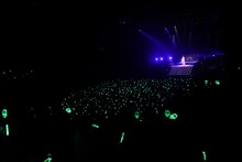 柏木由紀「柏木由紀 2nd Tour 寝ても覚めてもゆきりんワールド ～あなたを夢中にさせちゃうぞっ▽～」東京・Zepp Tokyo公演の様子。（撮影：岡野慶）