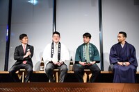 「未来の日本酒プロジェクト事業発表会」の様子。