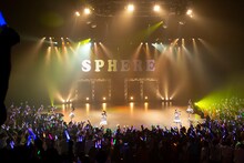 スフィア「LAWSON presents Sphere 10th anniversary Live 2019"Ignition"」の様子。