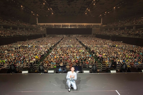 「CHOI MINHO FANMEETING -Best CHOI's MINHO-」の様子。