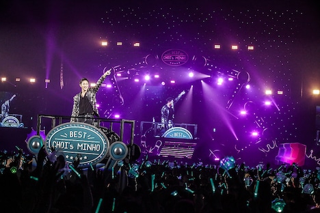 「CHOI MINHO FANMEETING -Best CHOI's MINHO-」の様子。