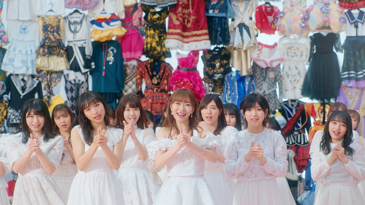 AKB48「ジワるDAYS」ミュージックビデオのワンシーン。
