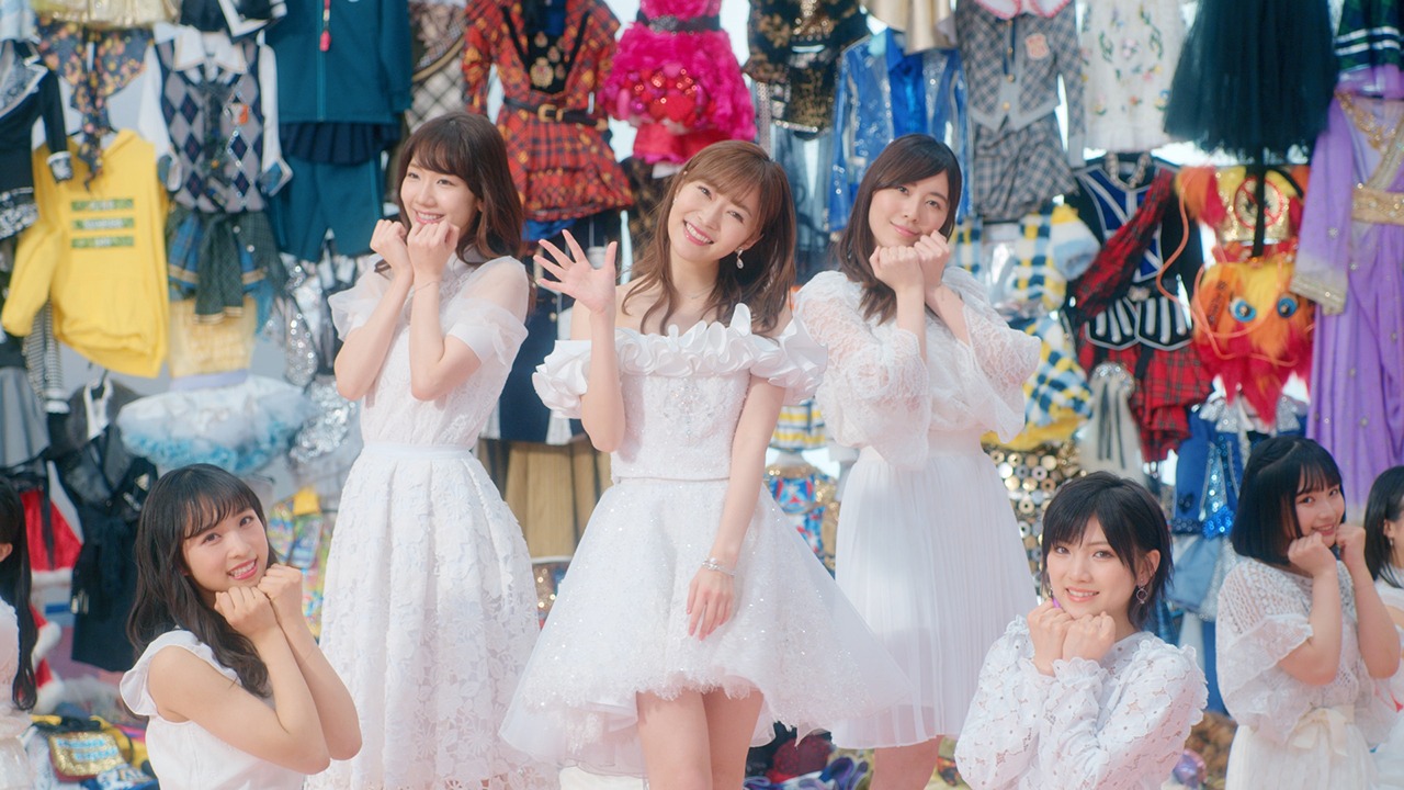 AKB48「ジワるDAYS」ミュージックビデオのワンシーン。