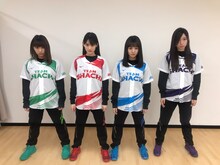 ミズノのコラボユニフォームを着たTEAM SHACHI。