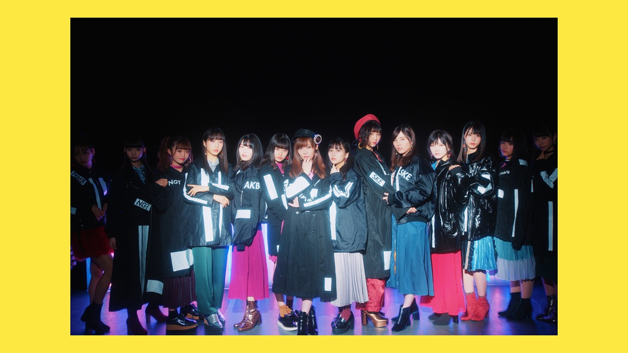 AKB48「ジワるDAYS」ミュージックビデオのワンシーン。