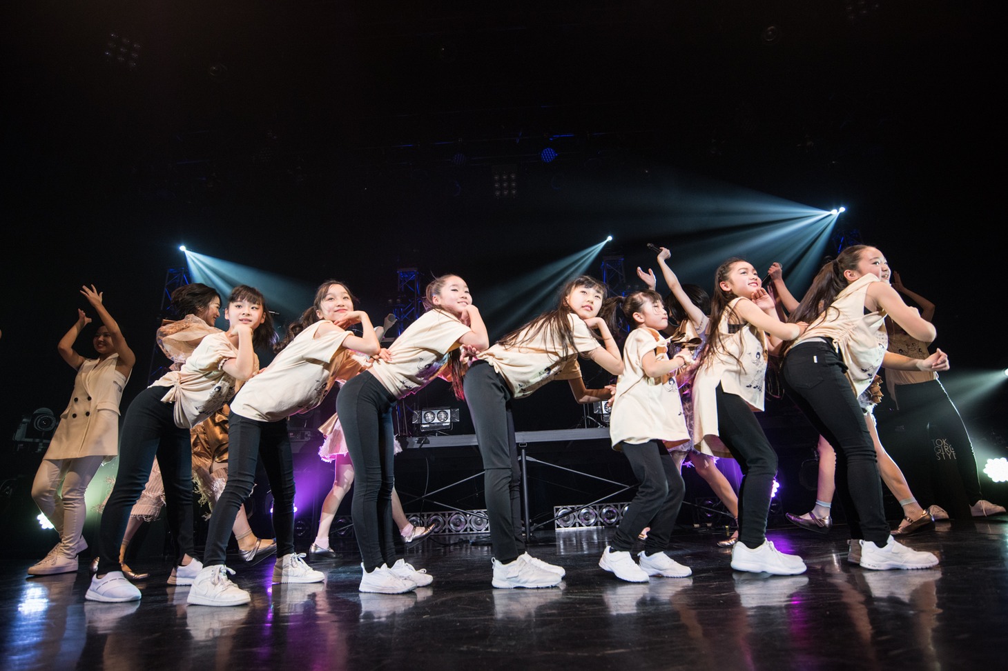 東京女子流「TOKYO GIRLS' STYLE "GIGS" at AKASAKA」の様子。