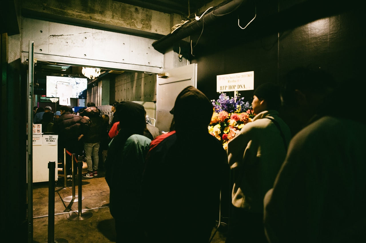 東京・渋谷WOMB入口の様子。（Photo by takaki iwata）