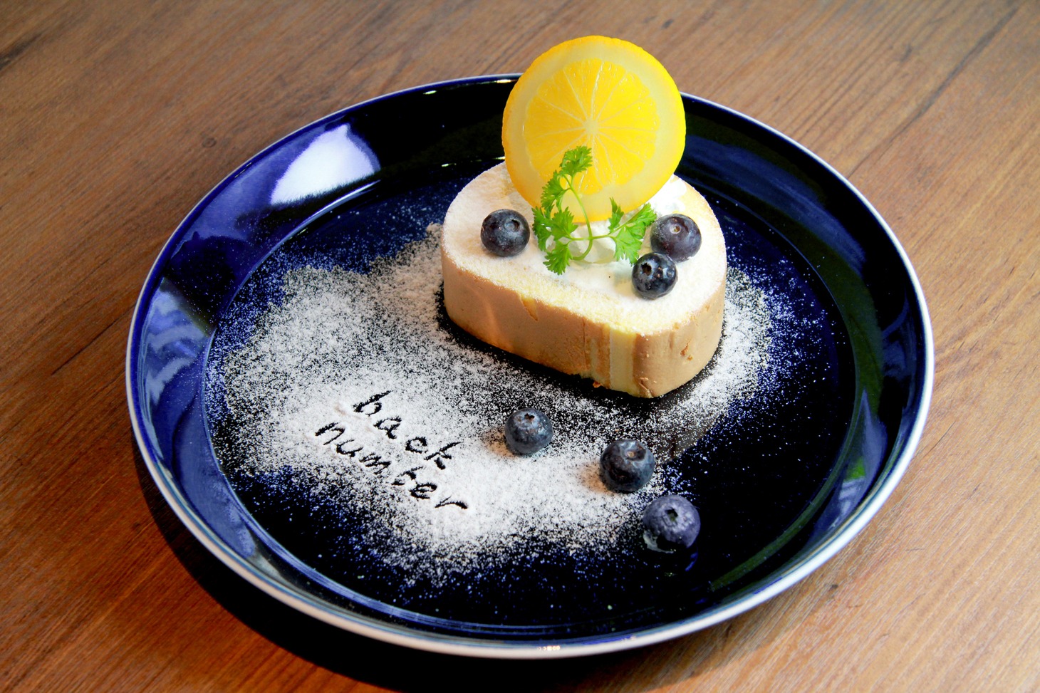 コラボカフェ「back number cafe」のメニュー「ヒロイン」。
