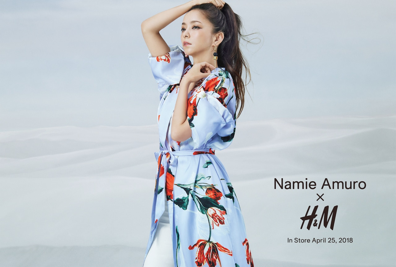 Namie Amuro×H&M（写真提供：内田将二）