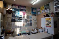 mito LIGHT HOUSEの受付ブース。