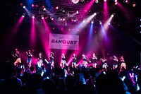 「ラーメン大好き小泉さんの唄」でコラボするでんぱ組.incとこぶしファクトリー。（撮影：曽我美芽）