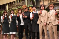 「深夜喫茶スジガネーゼ」公開収録の出演者たち。