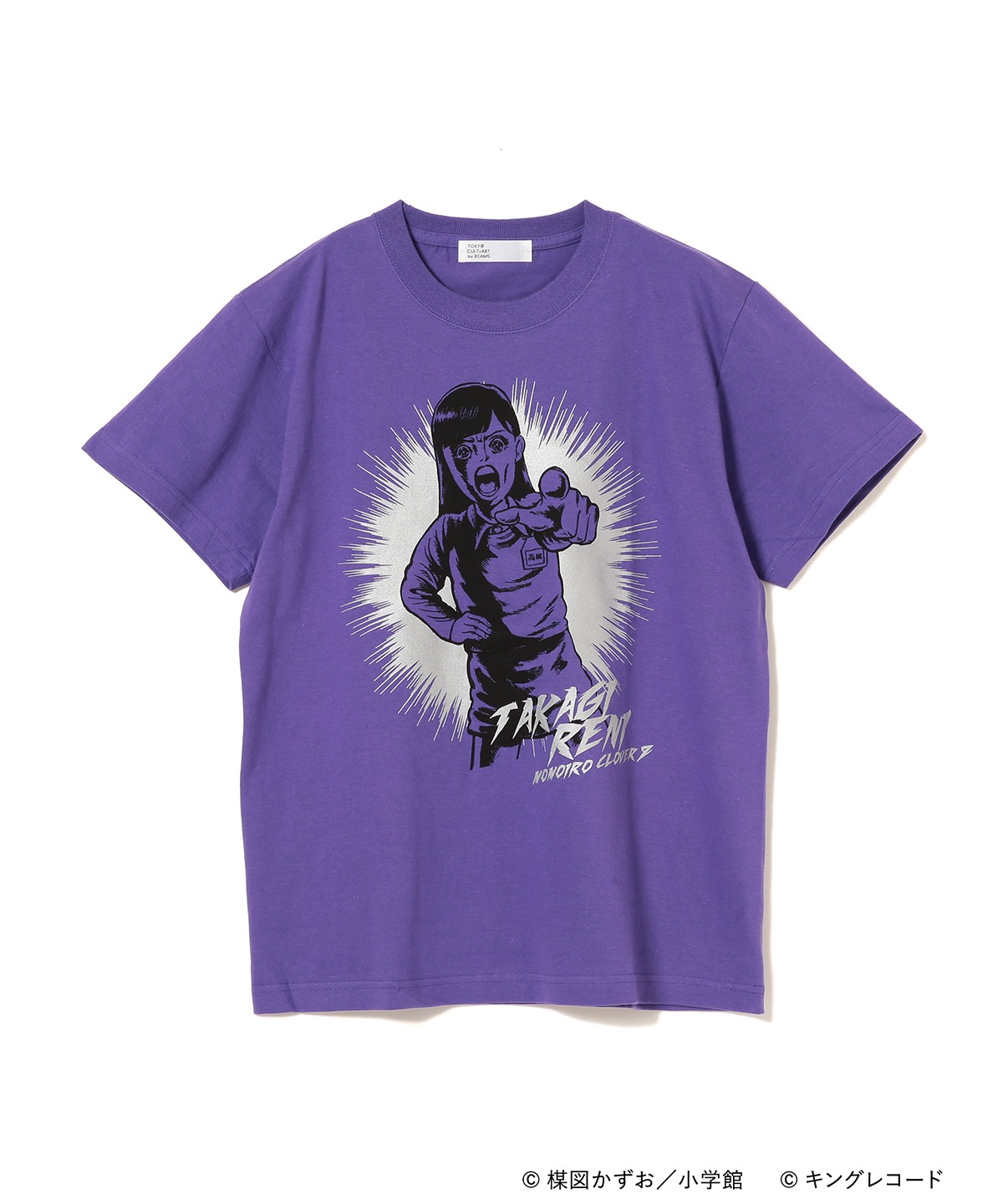 「ももいろクローバーZ×楳図かずお Tシャツ」高城れにバージョン