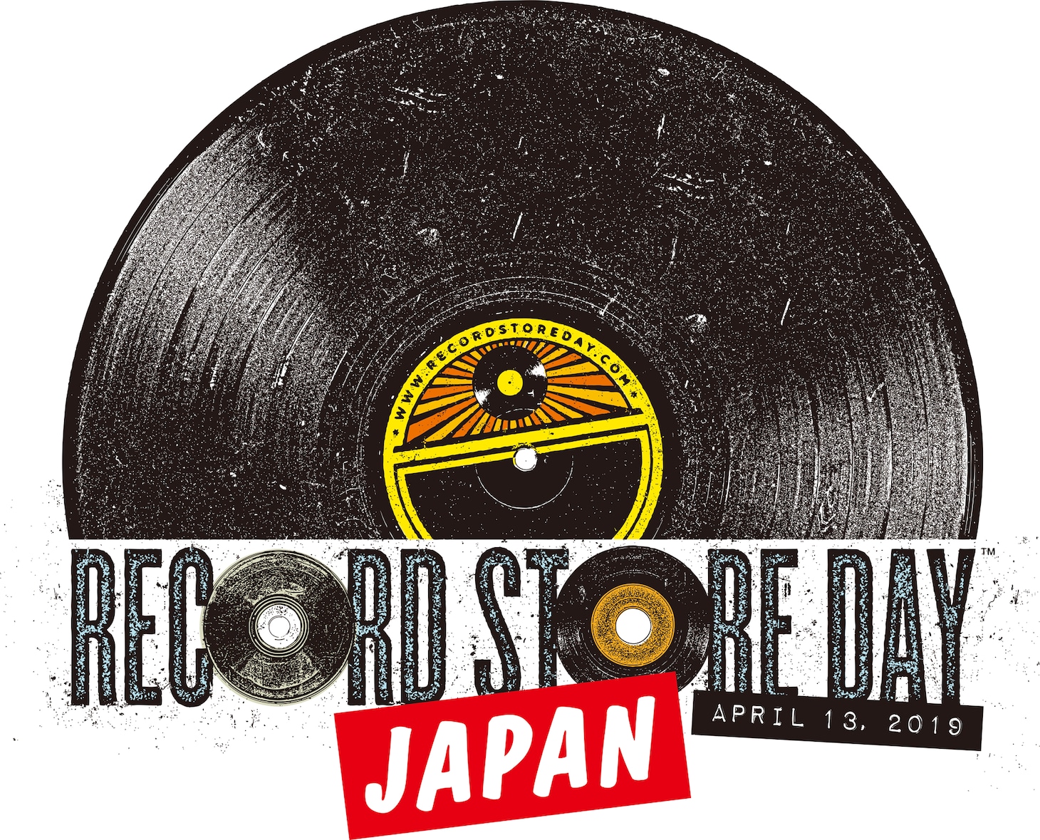 「RECORD STORE DAY 2019」ロゴ
