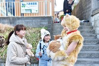 映画「トラさん～僕が猫になったワケ～」撮影の様子。