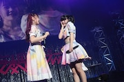 左から桜野羽咲、星野にぁ。(撮影:チェリーマン)