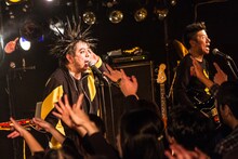 有頂天「La.mama 2days ～The end of H～」1日目の様子。（撮影：平川タケシ）