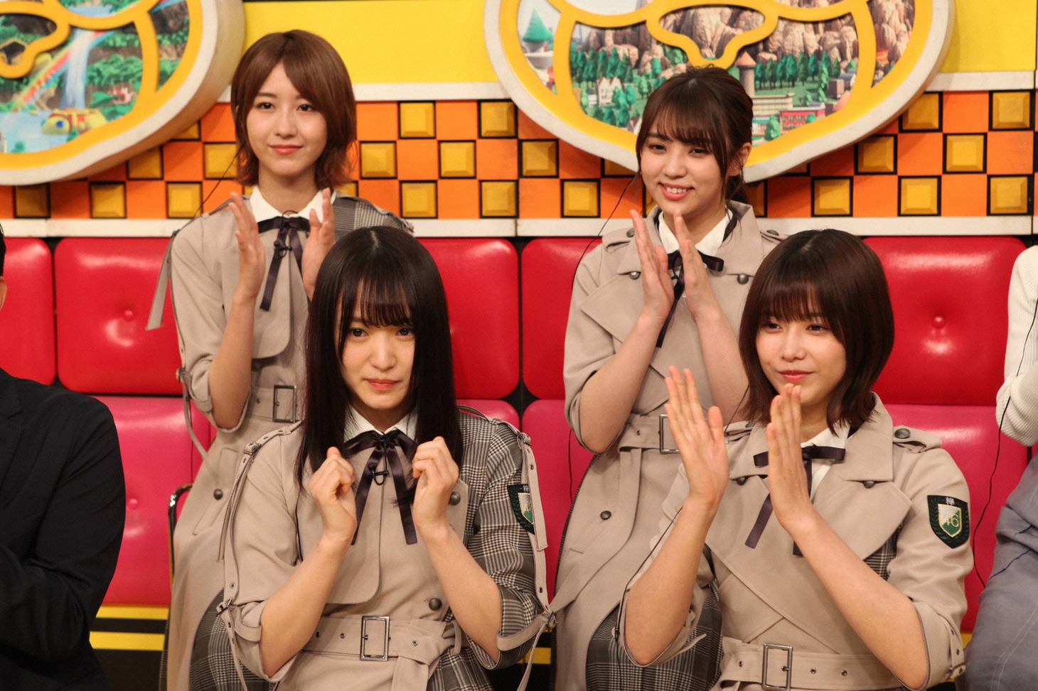 欅坂46チーム (c)フジテレビ