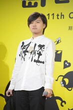 「島ぜんぶでおーきな祭」概要発表会見に出演したたなか（前職：ぼくのりりっくのぼうよみ）。