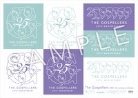 「ゴスペラーズ 25周年ロゴステッカー」サンプル画像