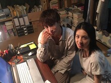 左から白濱亜嵐、桜庭ななみ。 (c)フジテレビ