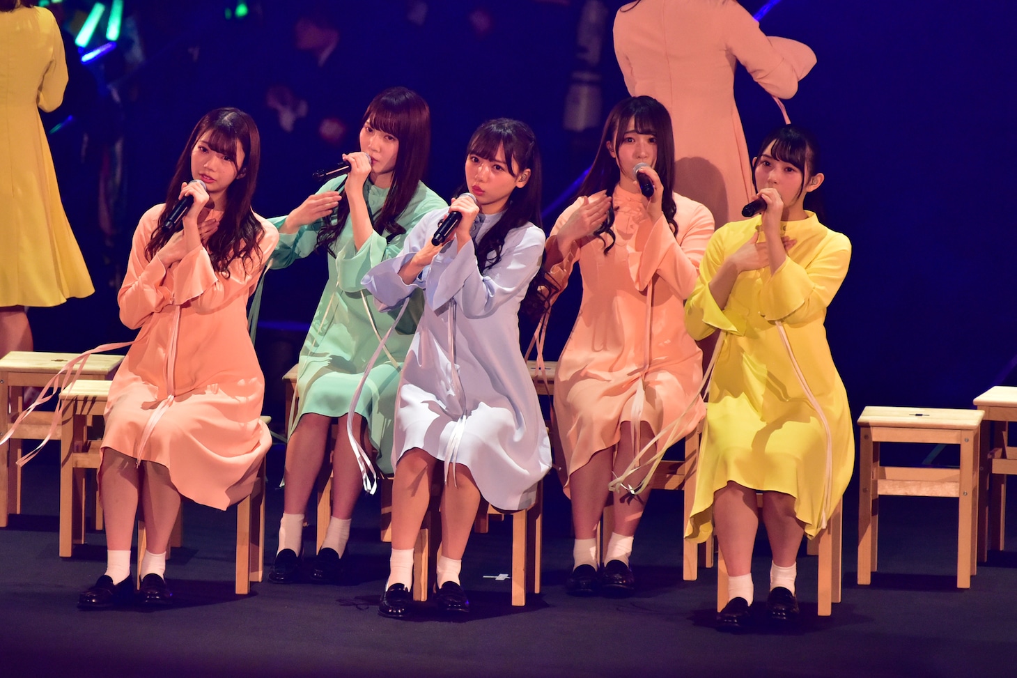 「日向坂46 デビューカウントダウンライブ！！」の様子。