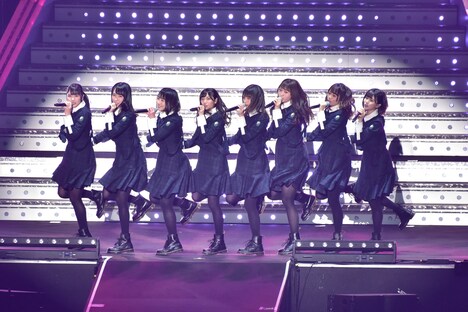 「日向坂46 デビューカウントダウンライブ!!」の様子。