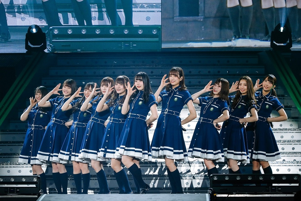 「日向坂46 デビューカウントダウンライブ！！」の様子。（撮影：上山陽介）